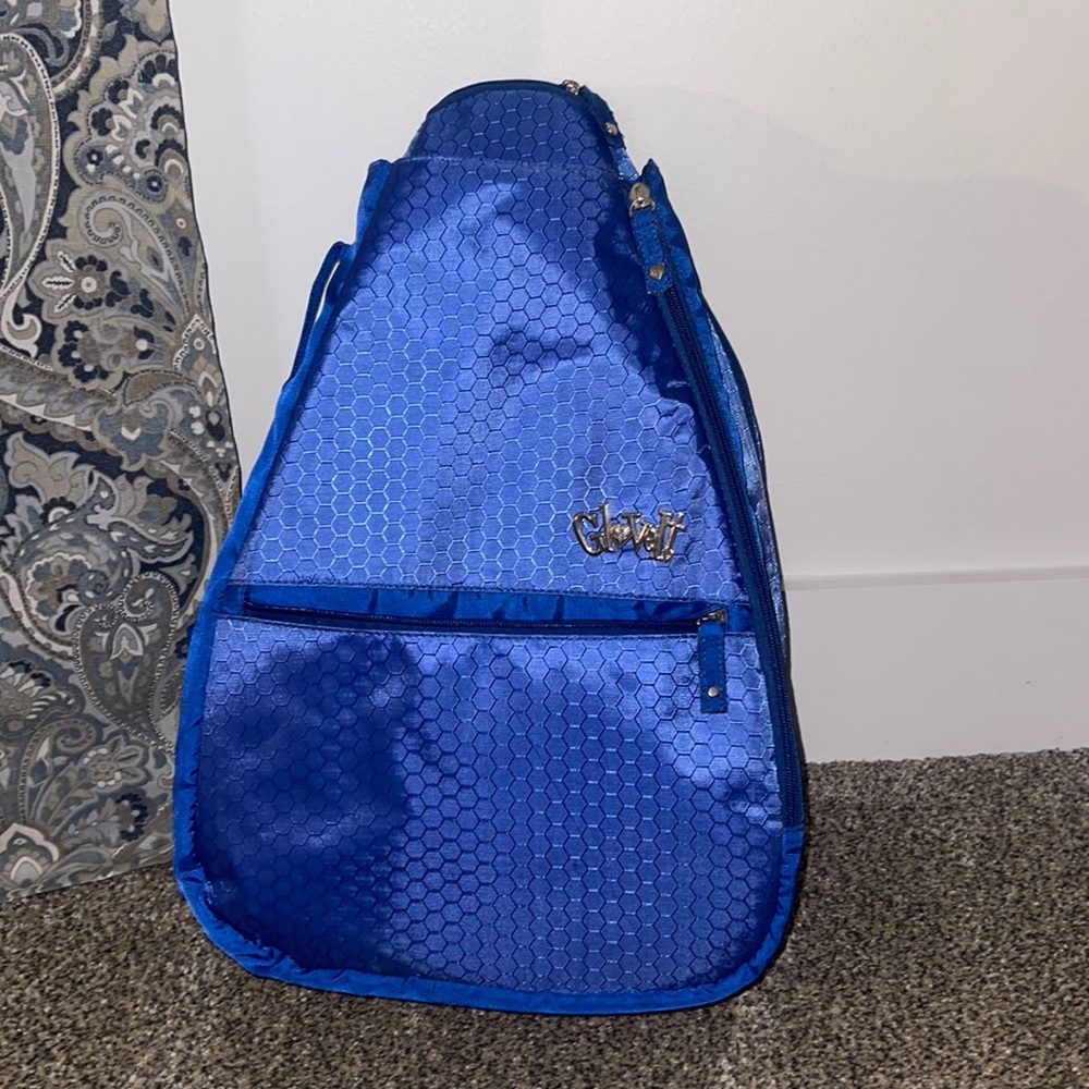 GloveIt tennis bag royal blue brand new
